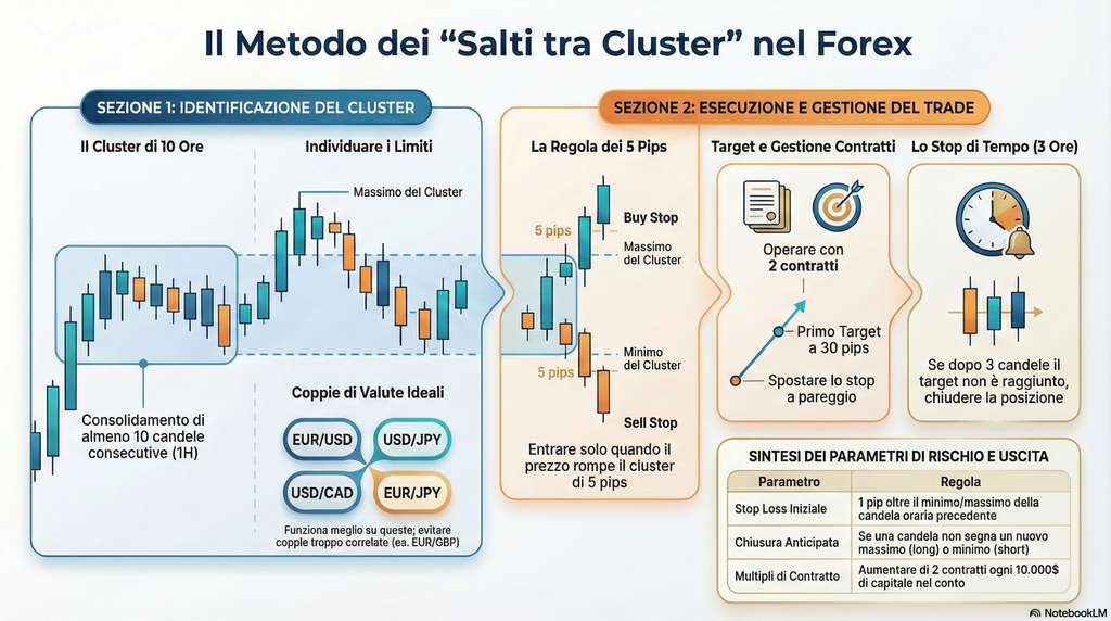 Percorso di Trading eclettico DEG "Adoro le Mani Forti" Episodio 19 "Salto di cluster sul Forex"